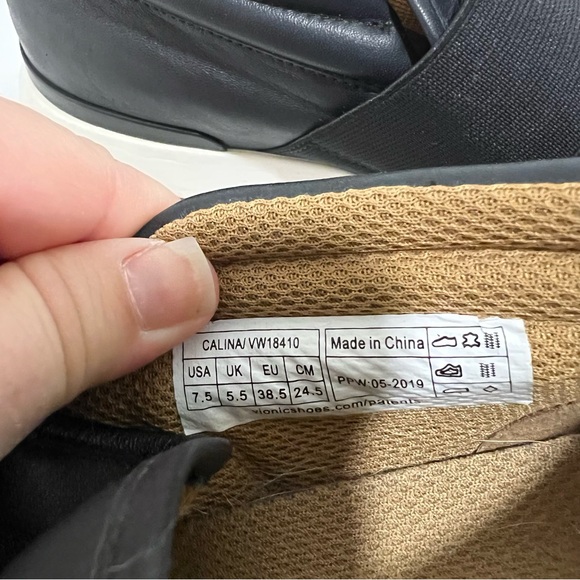 Vionic Cosmic Calina High Top Leather Orthotic Arch Support Round Toe Size 7.5 - Picture 8 of 9